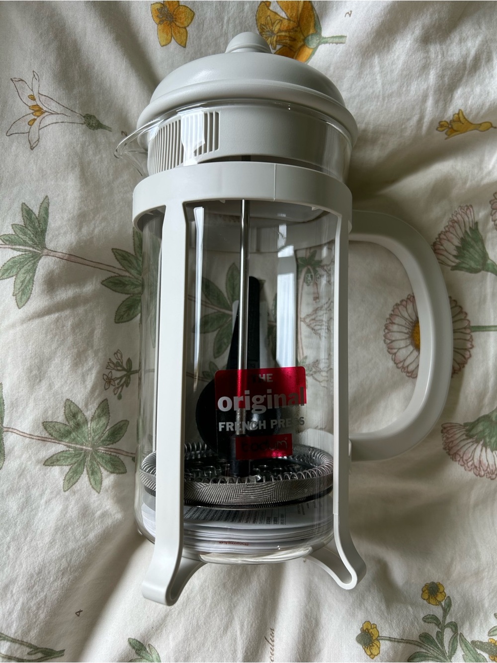 Bodum French Press Coffee Maker — White